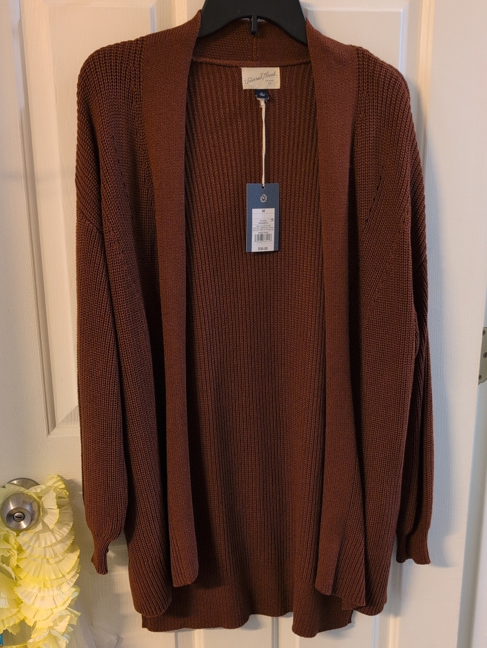 NWT Ribbed Cardigan